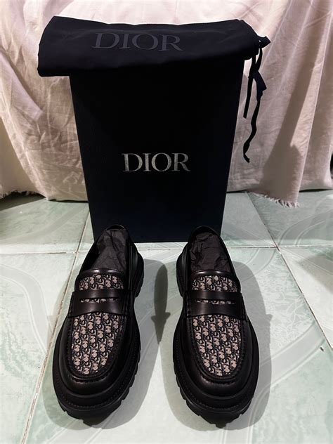 dior loafer|dior laces.